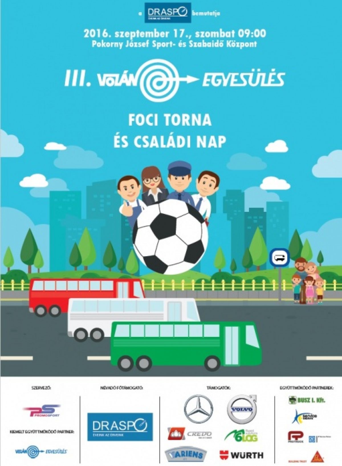 III. Volán Egyesülés Foci Torna és Családi Nap